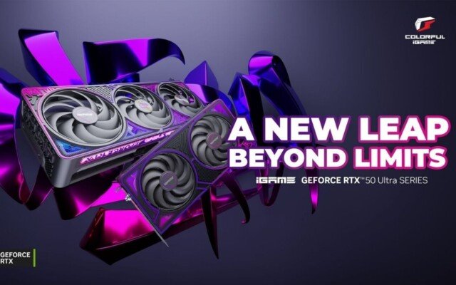 Colorful apresenta linha iGame RTX 50 Ultra com visuais chamativos e modelo SFF